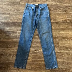 Madewell Slim High Rise Boy Jean